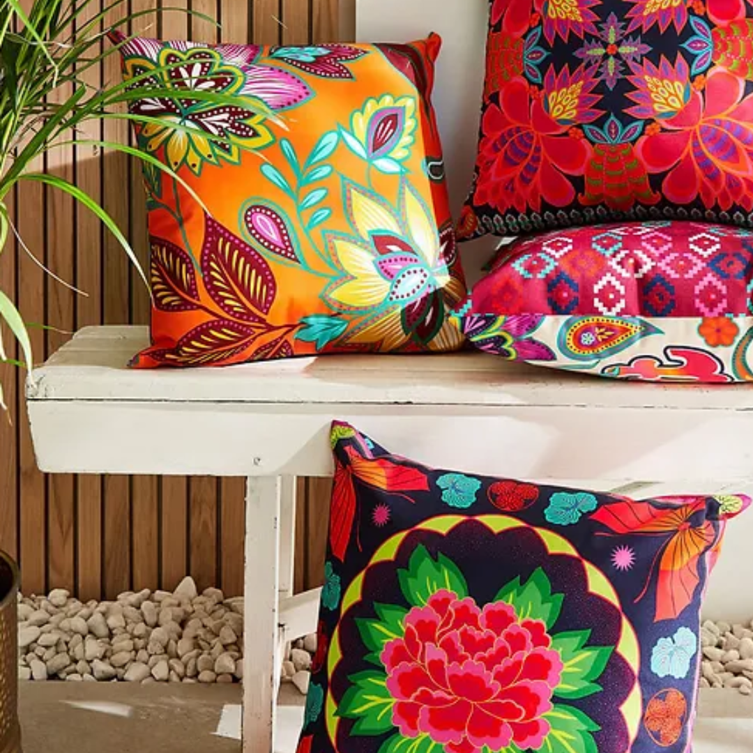 Bright garden cushions best sale