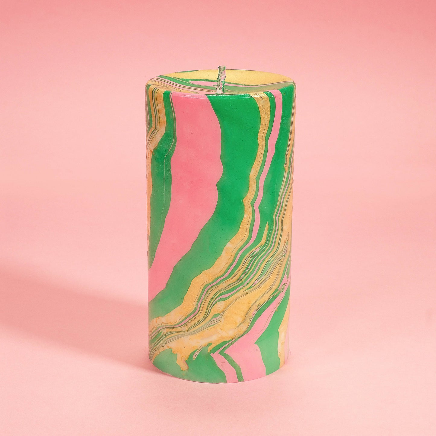 Marble Pillar Candle Collection