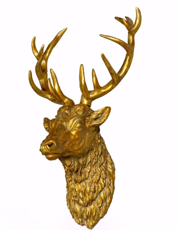 Large Wall Mounted Stag Head