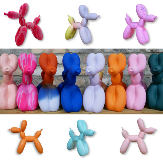 Resin Balloon Dogs - Fun Home Décor