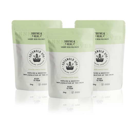 Cotswold Spa Epsom Salts Bath Soak – Natural & Vegan Magnesium Infused with Essential Oils