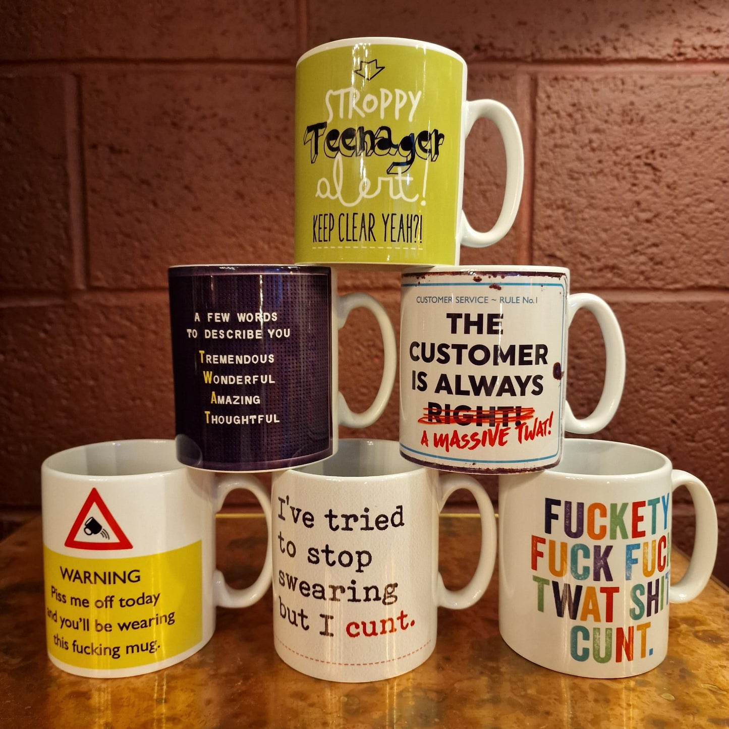 Ceramic Mugs Various Designs - some sweary