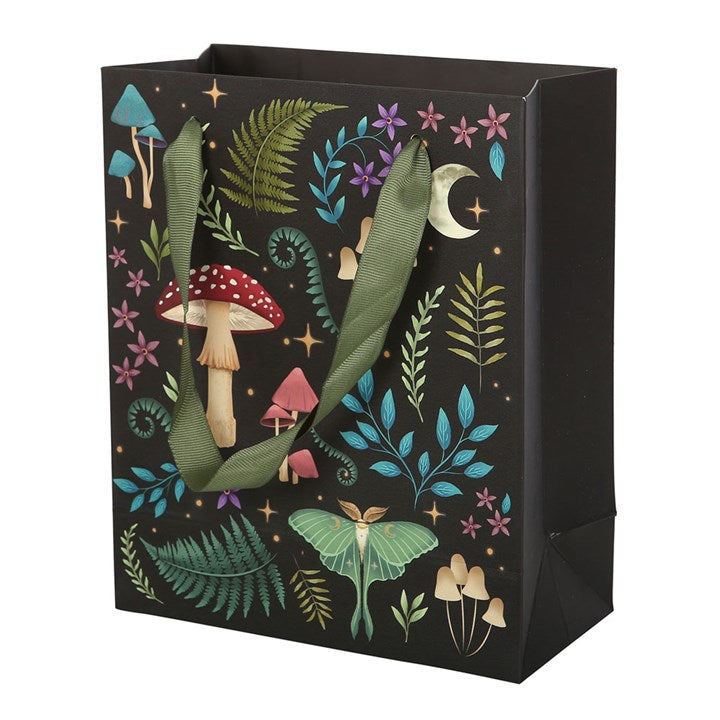 Dark Forest Print Gift Bag 23cm