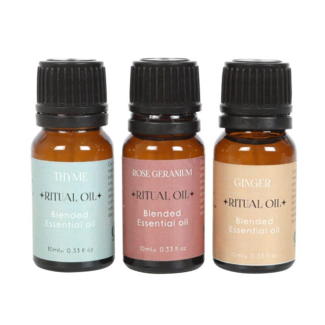 SET OF 3 RITUAL BLENDED ESSENTIAL OILS