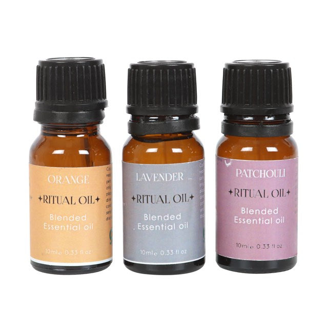SET OF 3 RITUAL BLENDED ESSENTIAL OILS