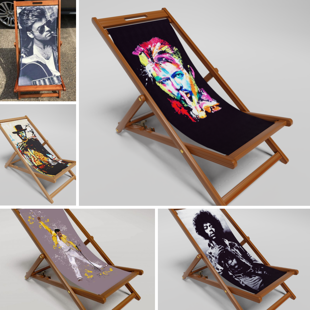 Deck Chairs - Famous Faces