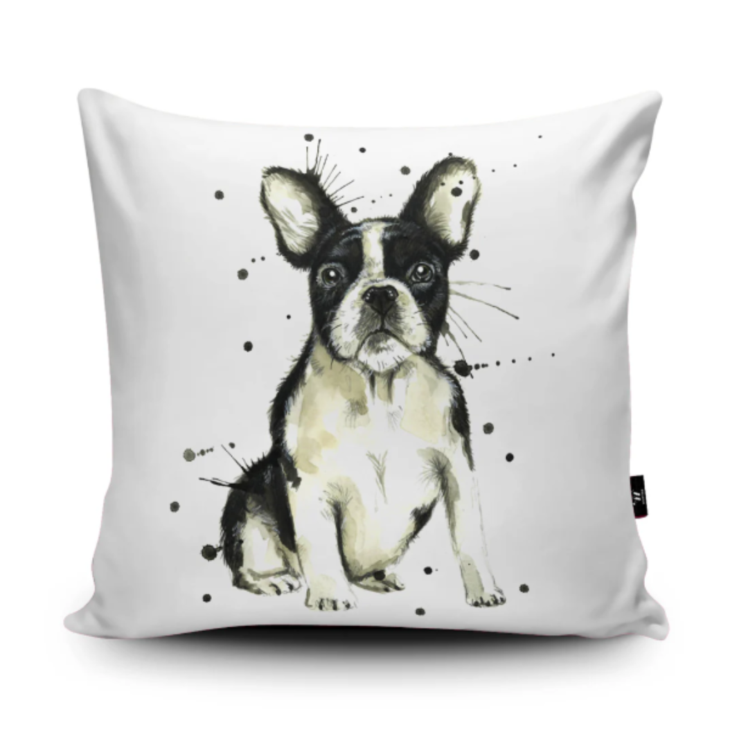 Dog Breeds Vegan Suede Cushion - Westie/Border Collie/Dachshund/Cockapoo/Jack Russell/Frencie/German Shepherd/Bulldog/Labrador/Jack Russell/