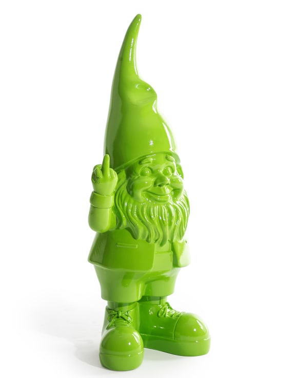 "NAUGHTY GNOME" FIGURE