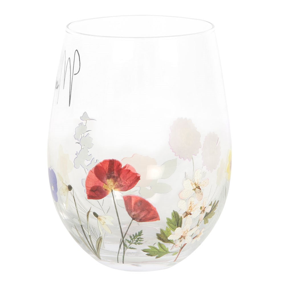 "Mum" Stemless Wine Glass