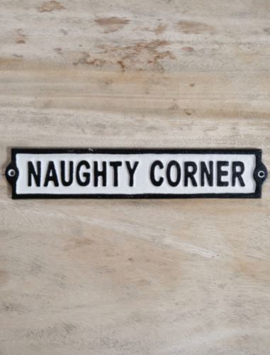 Cast Iron - Metal Funny/Rude Wall Signs
