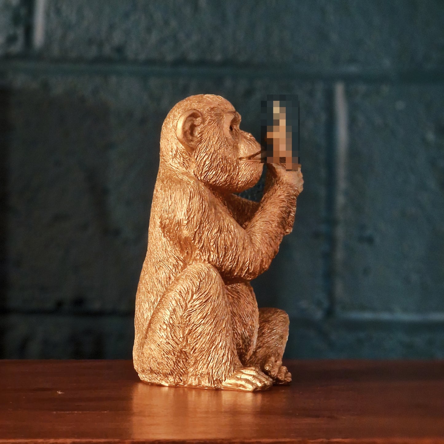 Cheeky Monkey Resin Statue