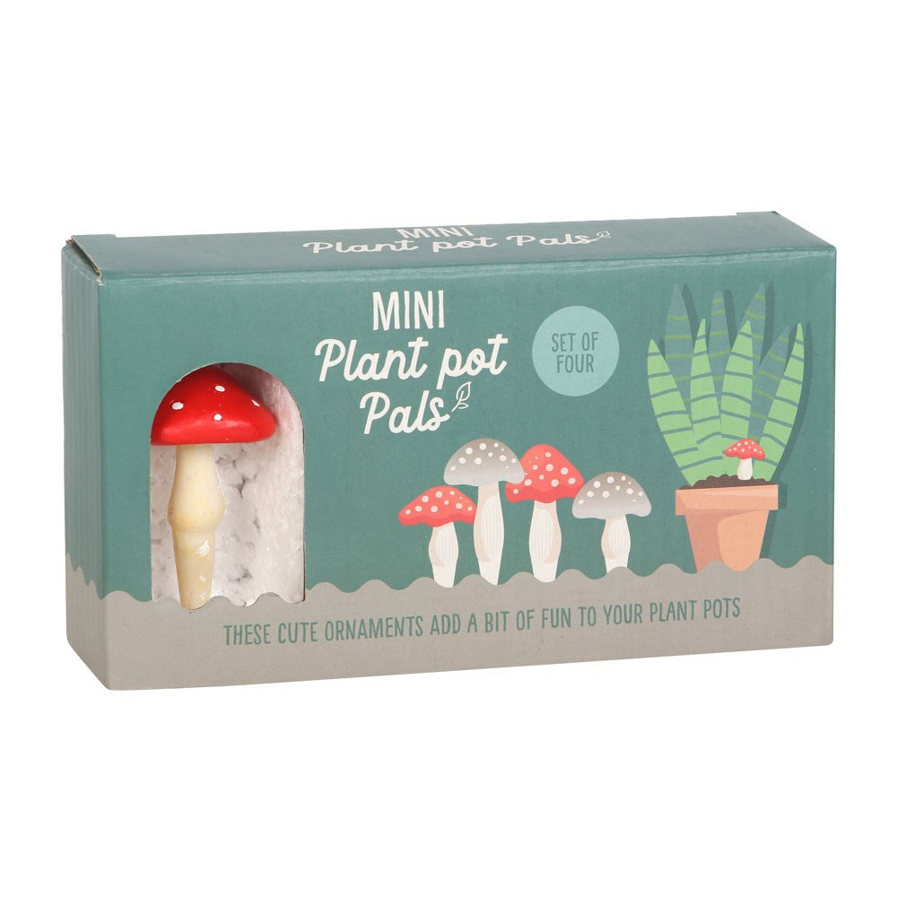 Mushroom Pot Pals - Set of 4