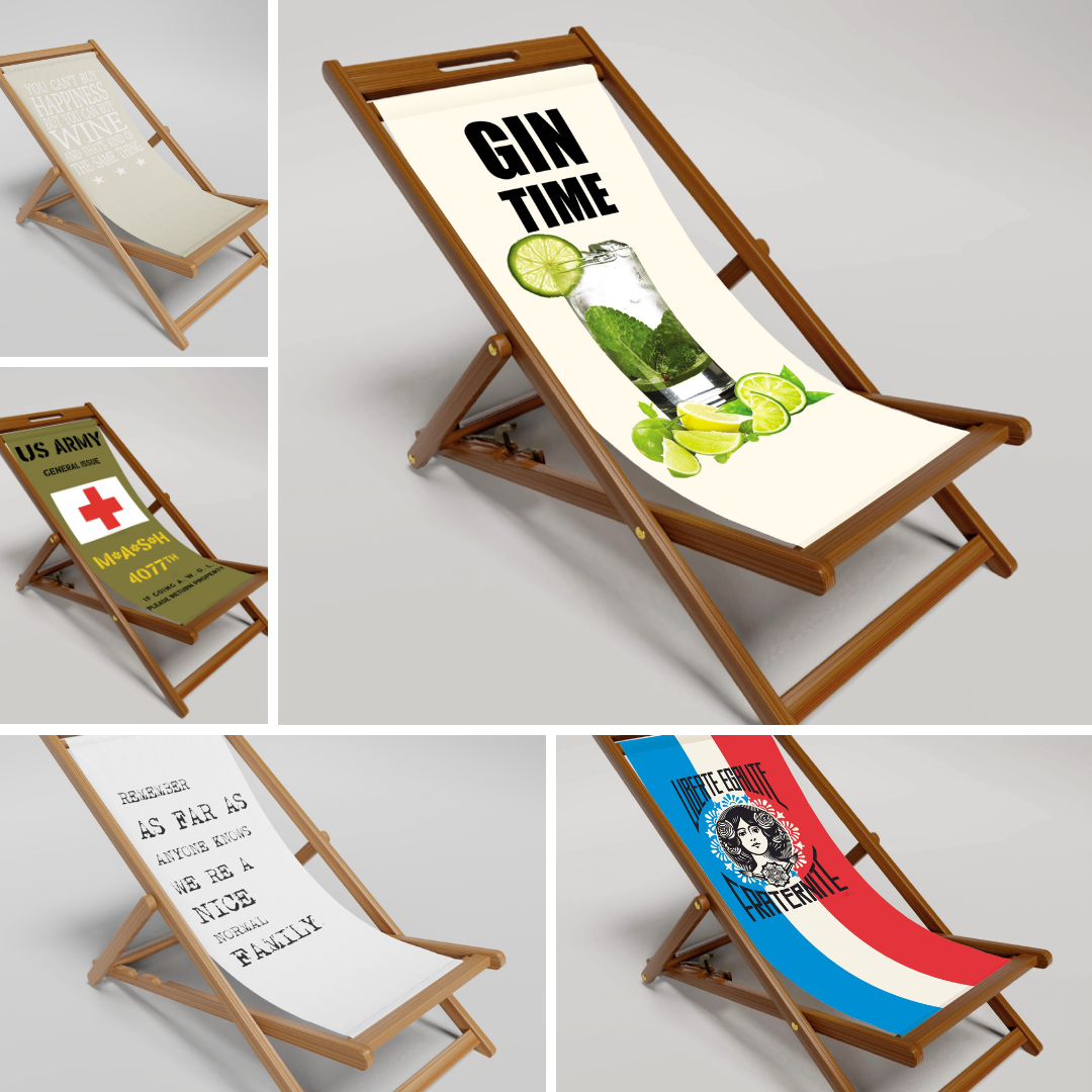 Deck Chairs - Slogans & Signs