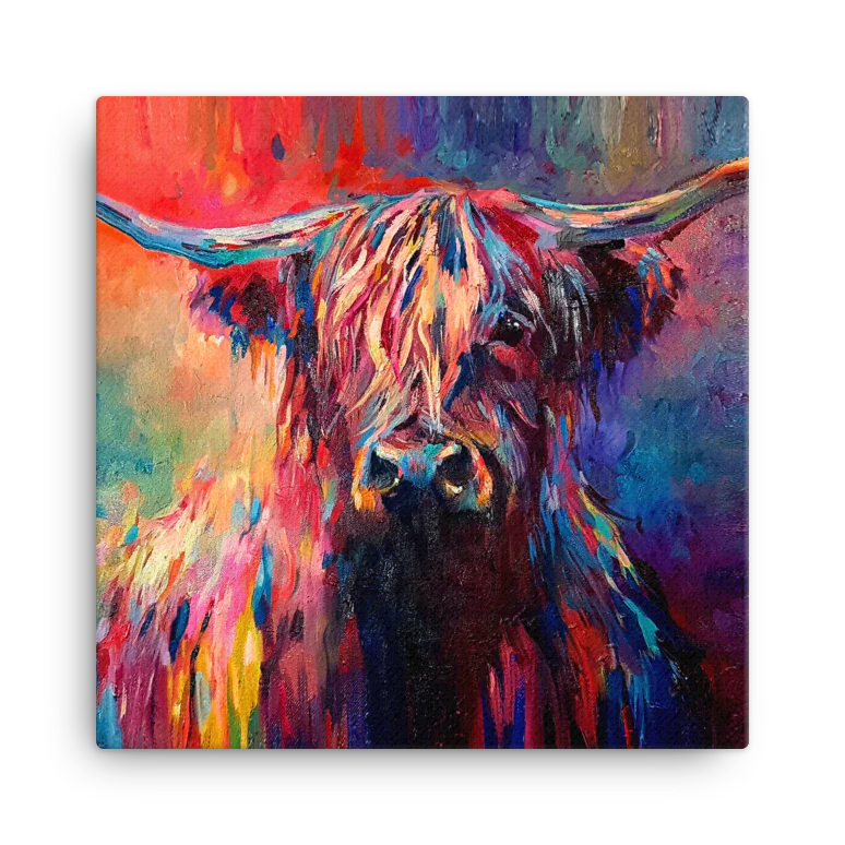 Countryside animal large canvas collection