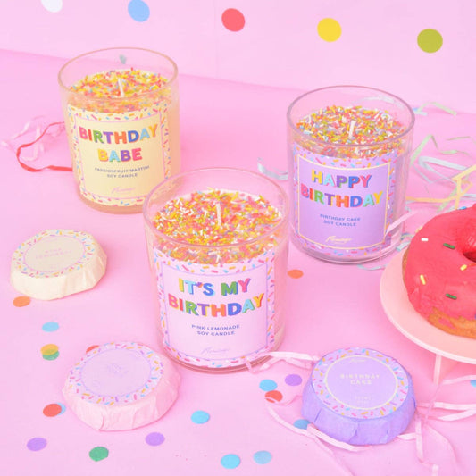 Birthday Sprinkle Candle Collection