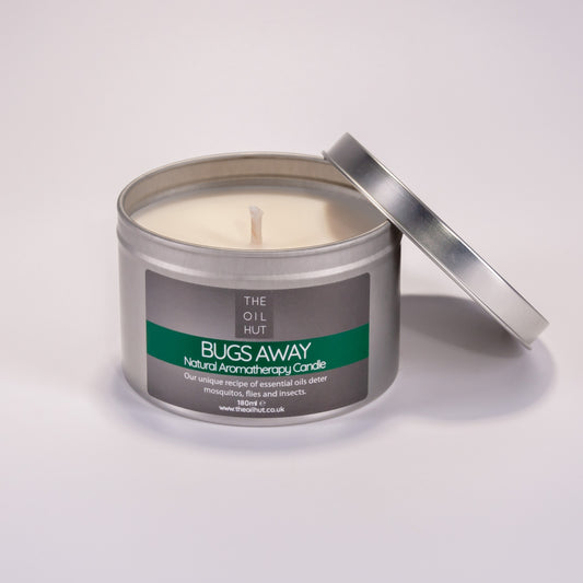 Bugs Away – Lemongrass & Eucalyptus Soy Wax Candle