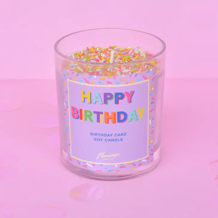 Birthday Sprinkle Candle Collection