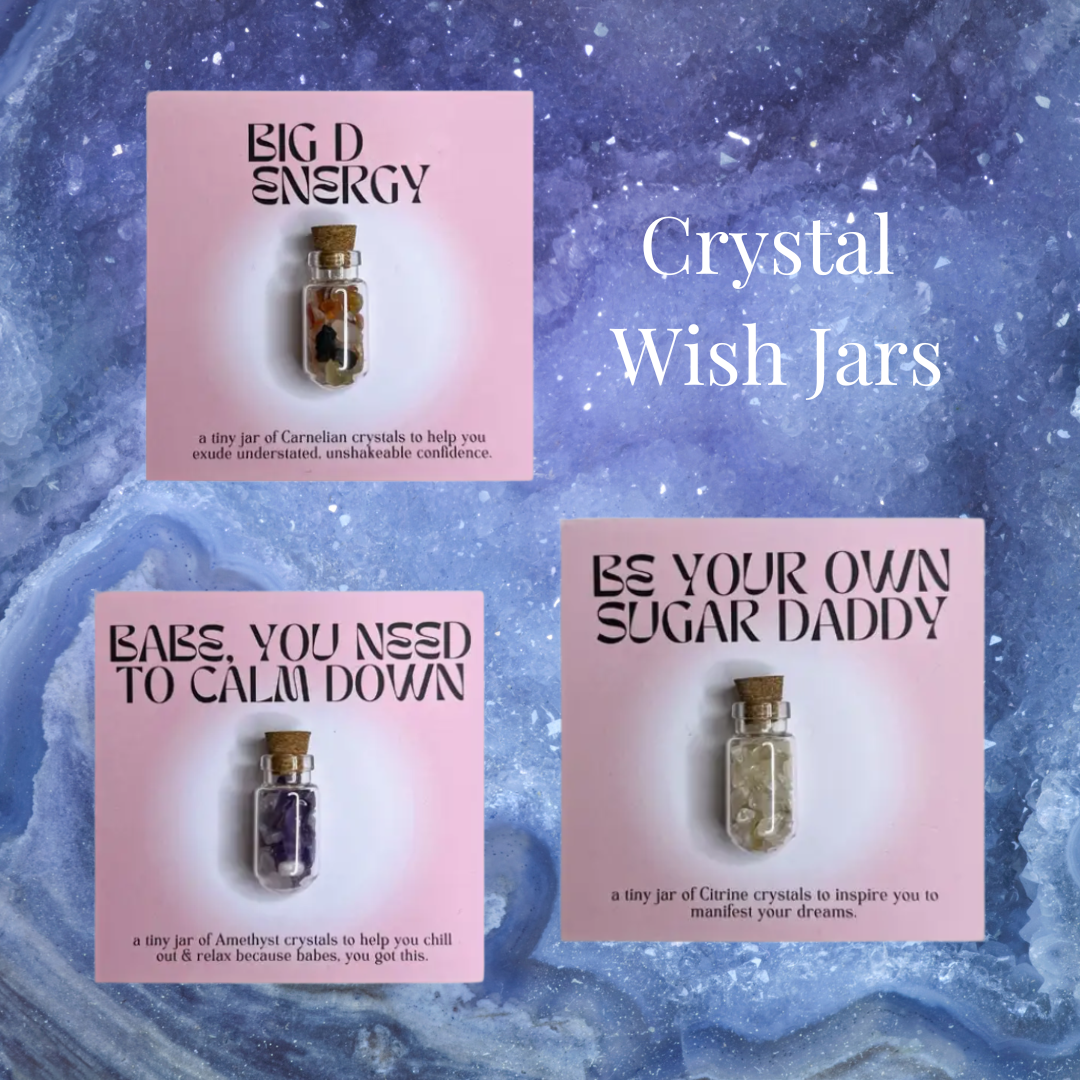 Crystal Wish Jars
