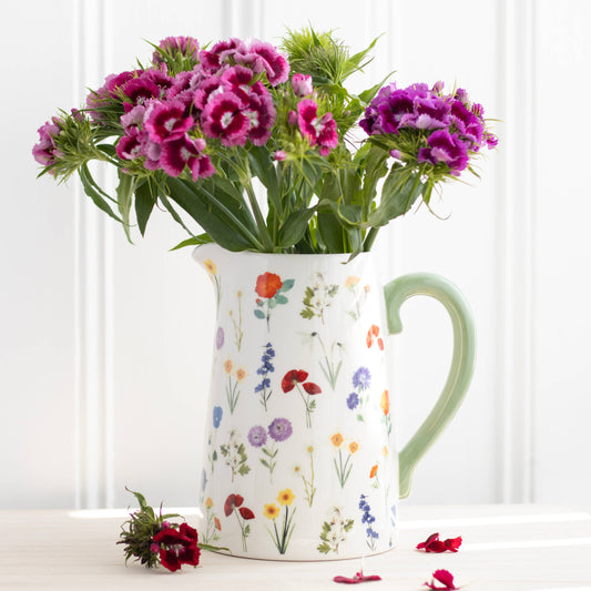 17cm Wildflower Ceramic Flower Jug