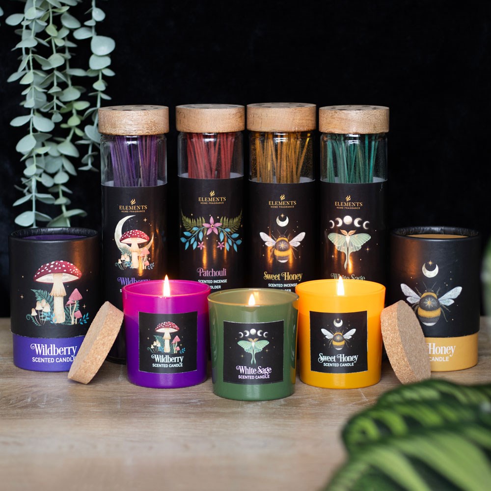 Dark Forest Glass Candle Range