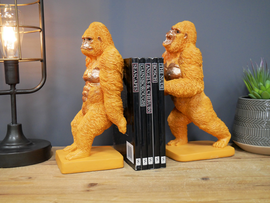 Gorilla Bookends