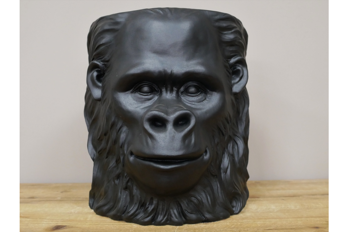 Gorilla Head Planter