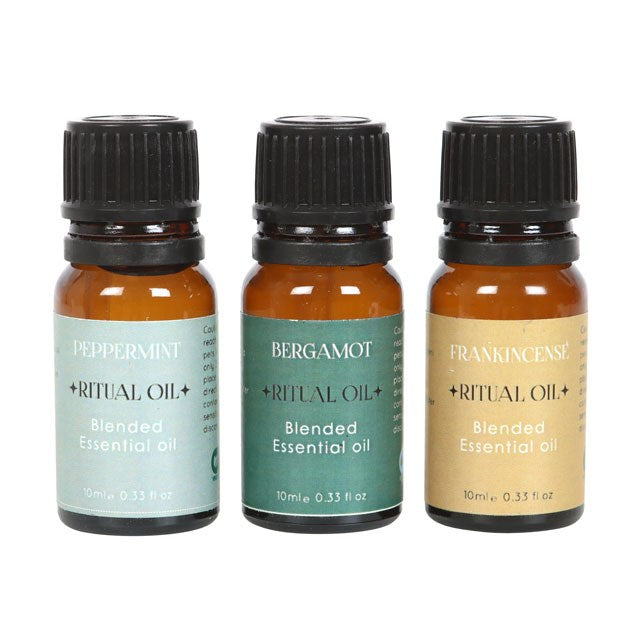 SET OF 3 RITUAL BLENDED ESSENTIAL OILS