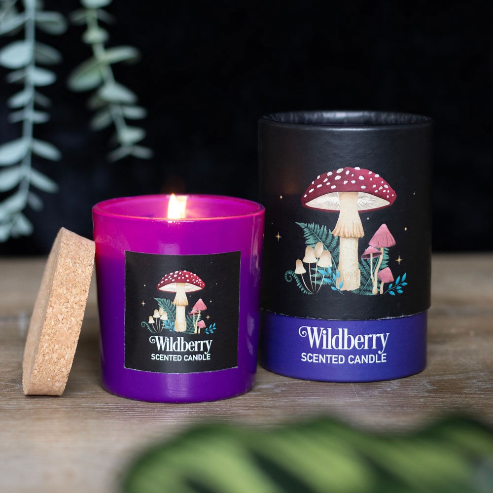 Dark Forest Glass Candle Range