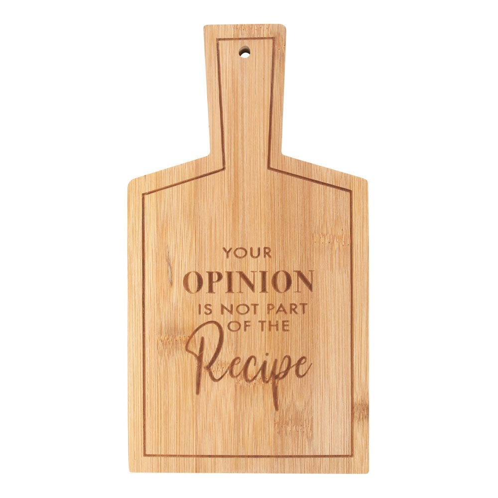 Funny Quotes Bamboo Serving and Chopping Board – Eco-Friendly Kitchen Décor