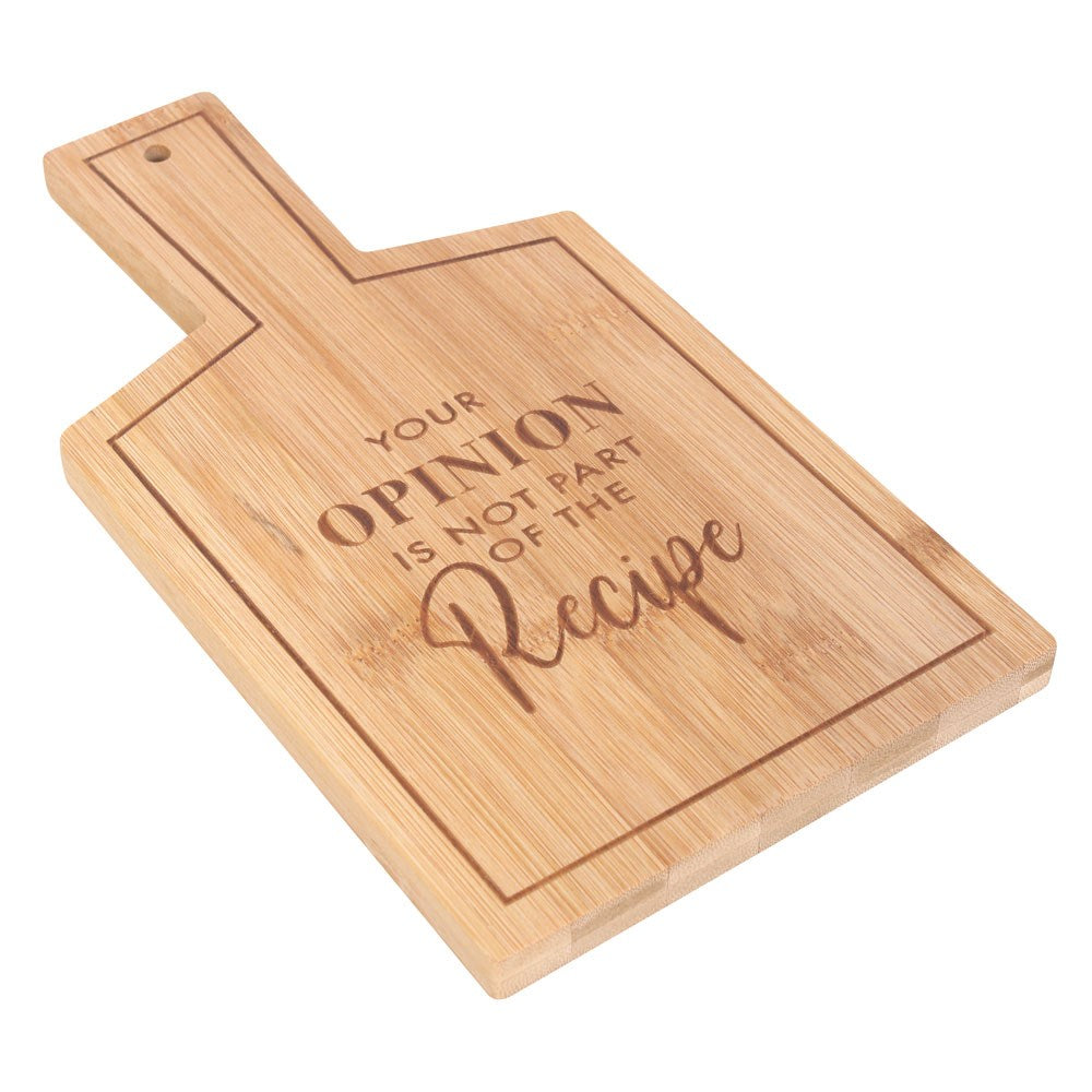 Funny Quotes Bamboo Serving and Chopping Board – Eco-Friendly Kitchen Décor