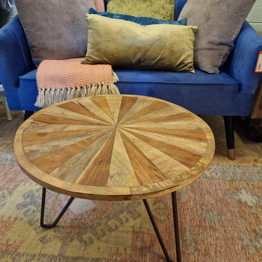 Round Mango Coffee Table