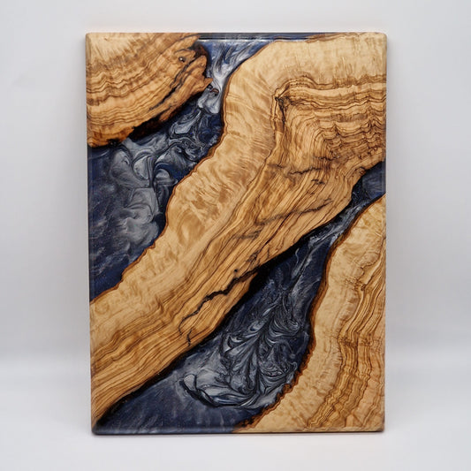 Olive Wood and Smoky Grey