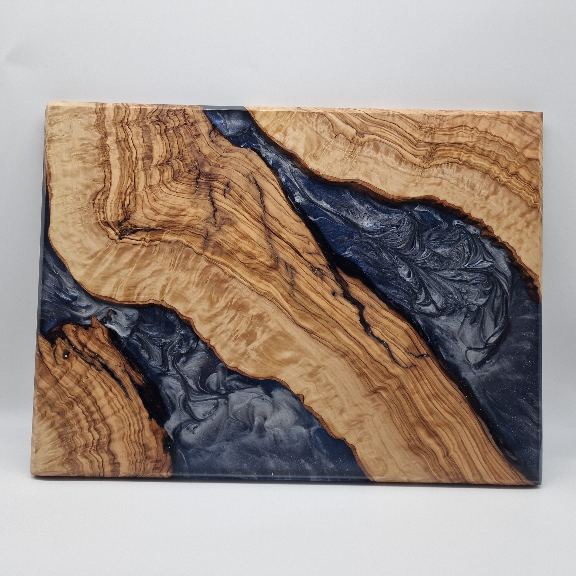 Olive Wood and Smoky Grey