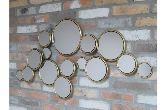 Golden Circles Mirror