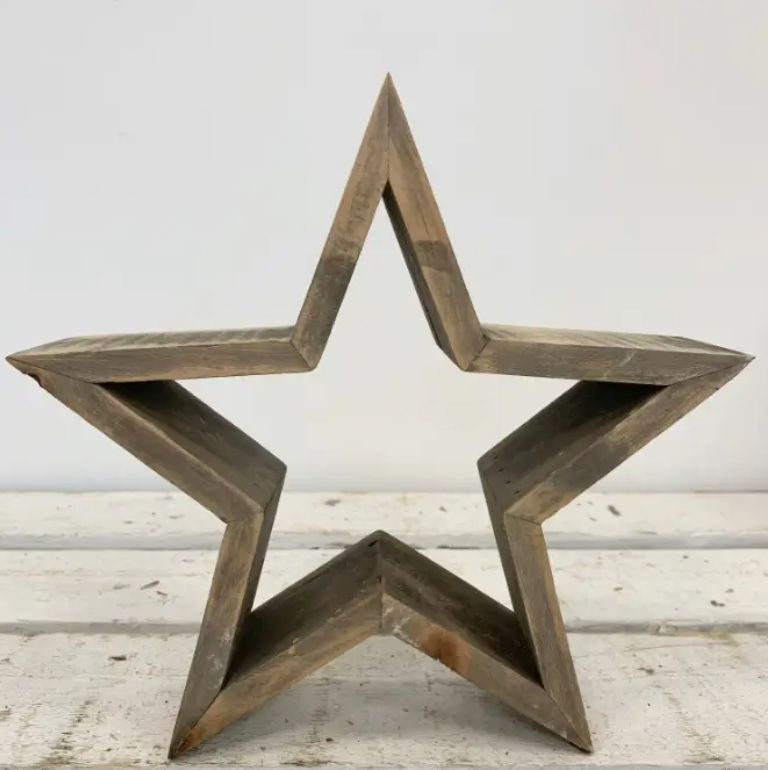 Rustic Wooden Star