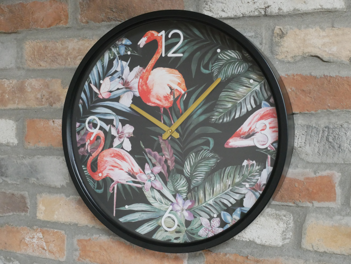 Flamingo Clock