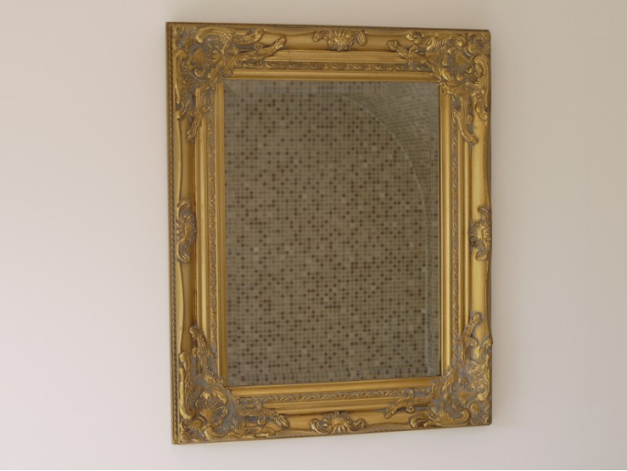 Traditional Gold Mirror